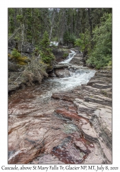 Cascade below Virginia Falls