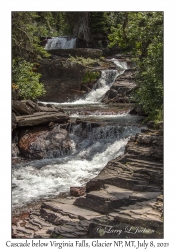 Cascade below Virginia Falls