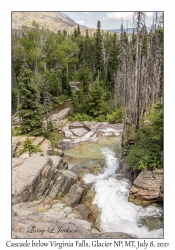 Cascade below Virginia Falls