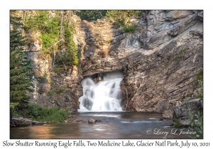 Slow Shutter Running Eagle Falls