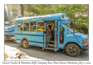 Glacier Guides & Montana Raft Co Bus
