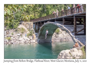 Jumping from Belton Bridge