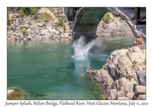 Jumping from Belton Bridge