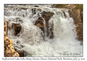 Swiftcurrent Lake Falls