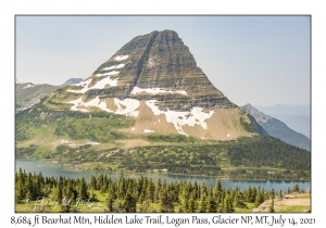 8,684 ft Bearhat Mountain & Hidden Lake