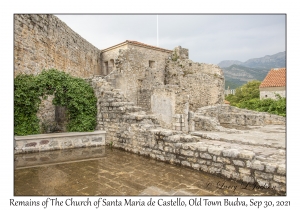 Remains of the Church of Santa Maria de Castello, 12th Century