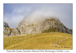 Peak with Clouds