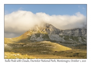 Sedlo Peak with Clouds