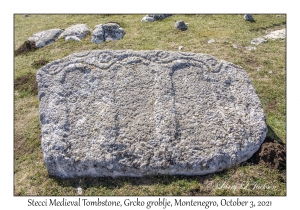 Stecci Medieval Tombstone