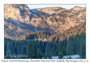 Frost, House & Mountains