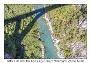 Raft on the Tara River