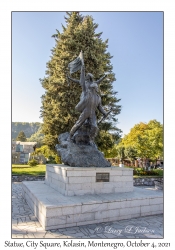 Statue, City Square