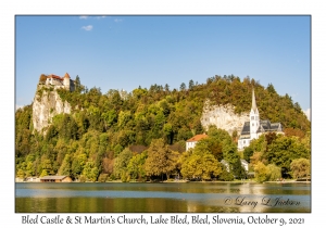 Bled Castle & St Martin's Church