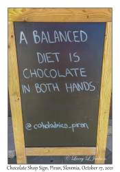 Chocolate Shop Sign