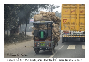 Loaded Tuk-tuk