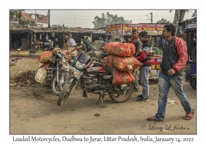 Loaded Motorcycle