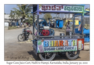 Sugar Cane Juice Cart