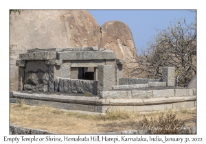 Empty Temple or Shrine