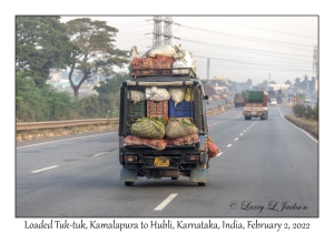 Loaded Tuk-tuk