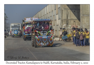 Decorated Tractor