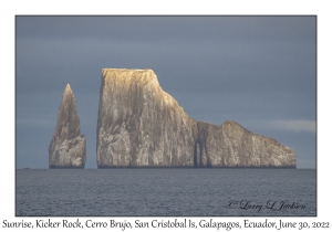 Sunrise on Kicker Rock