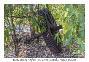 Rusty Mining Artifact