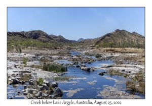 Creek below Lake Argyle