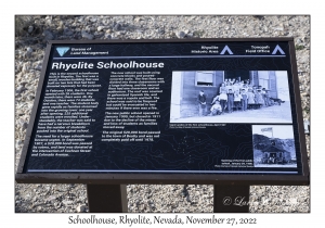 Rhyolite Schoolhouse