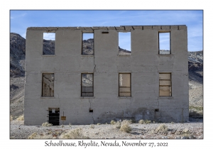 Rhyolite Schoolhouse