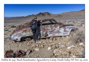 Debbie & 1947 Buick Roadmaster