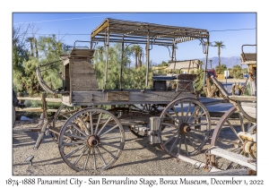 1874-1888 Panamint City - San Bernardino Stage