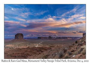 Merrick, Elephant, City, Camel Buttes & Rain God Mesa