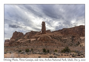 Three Gossips, side view