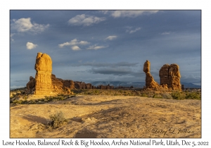 Lone Hoodoo, Balanced Rock & Big Hoodoo