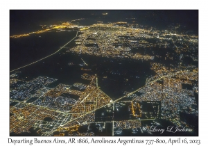 2023-04-16#5313 Airplane Photo, departing Buenos Aires, AR 1866, Aerolineas Argentinas 737-800, Argentina