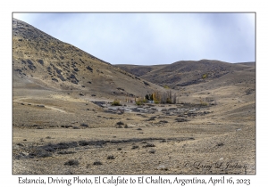 2023-04-16#7367 Estancia, Driving Photo, El Calafate to El Chalten, Argentina