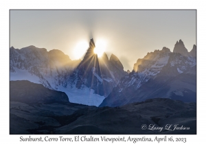 Cerro Torre Sunburst