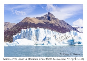 Perito Moreno Glacier and Mountain