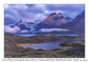Cerro Paine Grande & Paine Horns