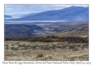 Paine River & Lago Sarmiento