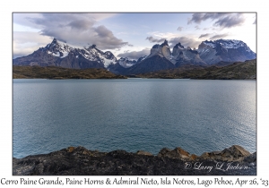 Cerro Paine Grande, Paine Horns & Admiral Nieto