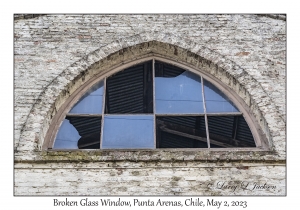 Broken Glass Window