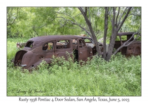 Rusty 1938 Pontiac 4 Door Sedan