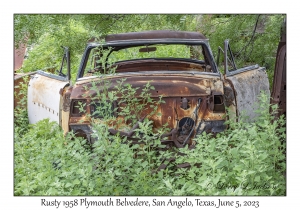 Rusty 1958 Plymouth Belvedere