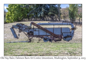 Old Hay Baler