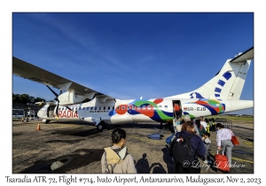 Tsaradia ATR 72, Flight #714