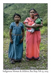 Indigenous Woman & children
