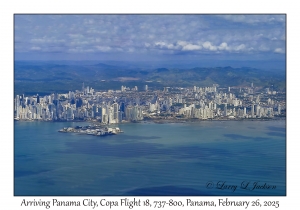 Arriving Panama City
