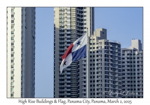 High Rise Buildings & Flag
