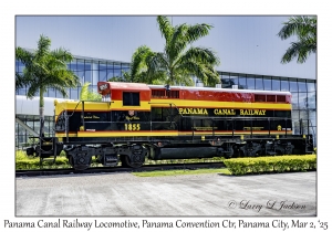 Panama Canal Railway Locomotive